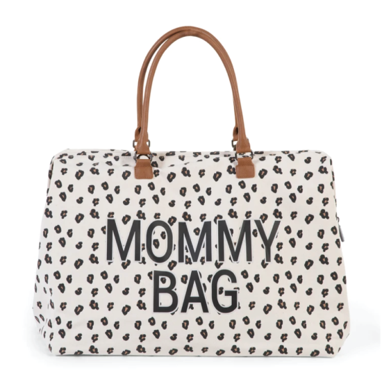 【新品未使用】House on the Hill parent bag Jill and Julie Mommy Bag - Canvas Leopard | Bump Boxes
